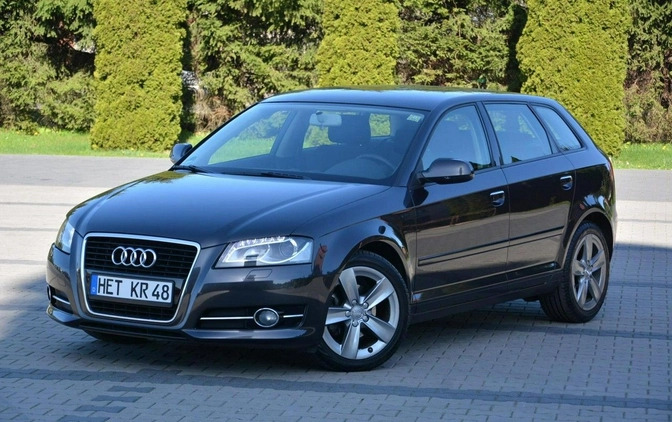 Audi A3 cena 36900 przebieg: 207581, rok produkcji 2011 z Dębno małe 436